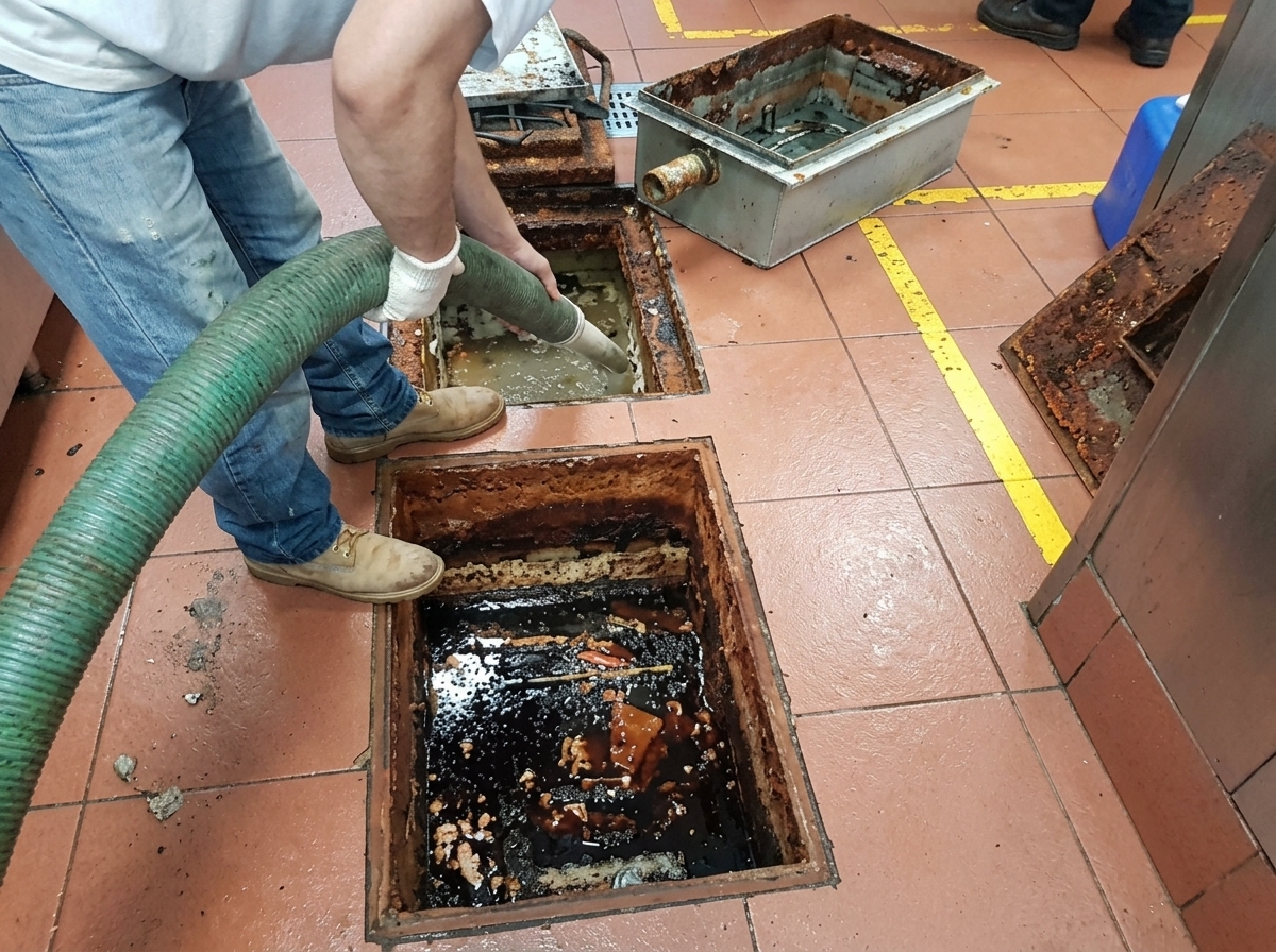 Succión de lodos y residuos orgánicos saturados